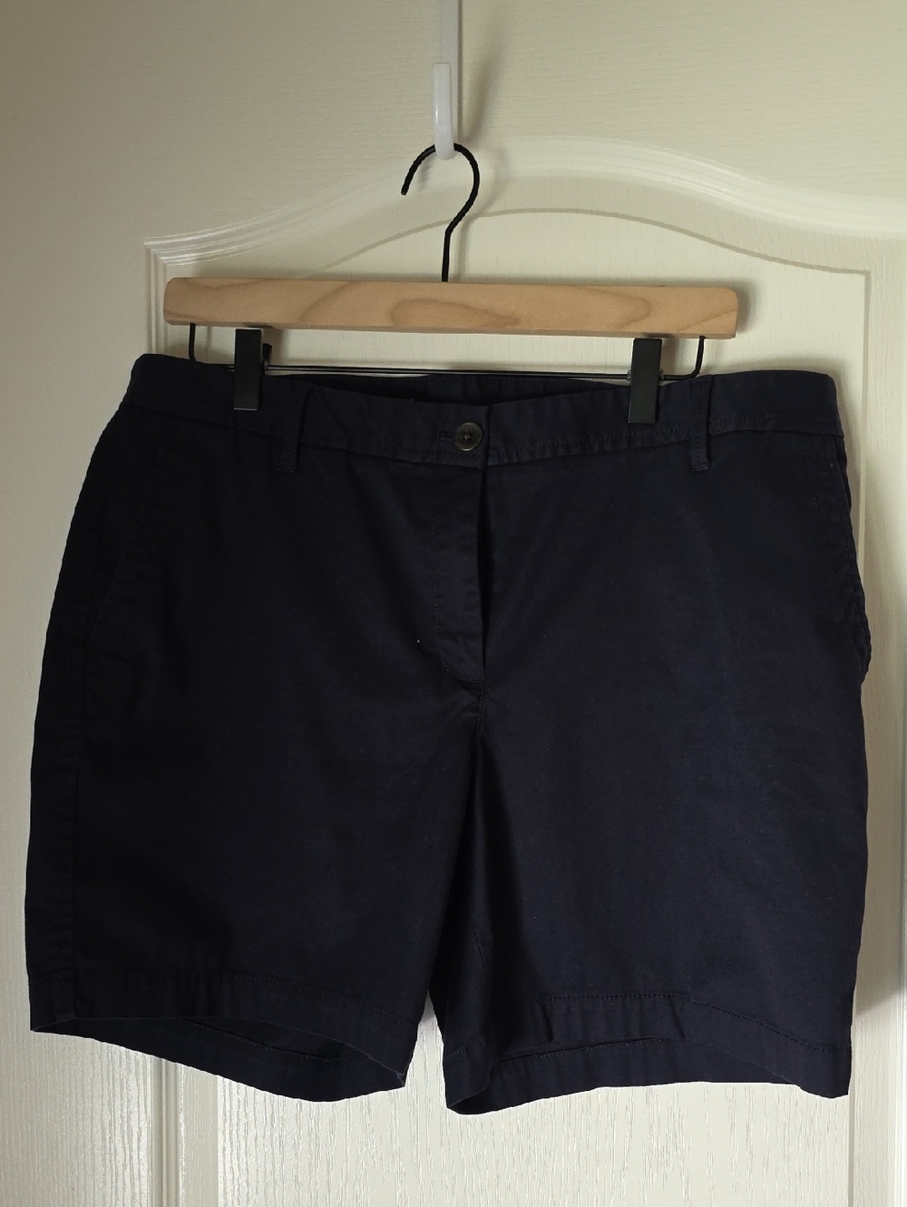 Talbots Relaxed Chino Classic Women's Navy Shorts